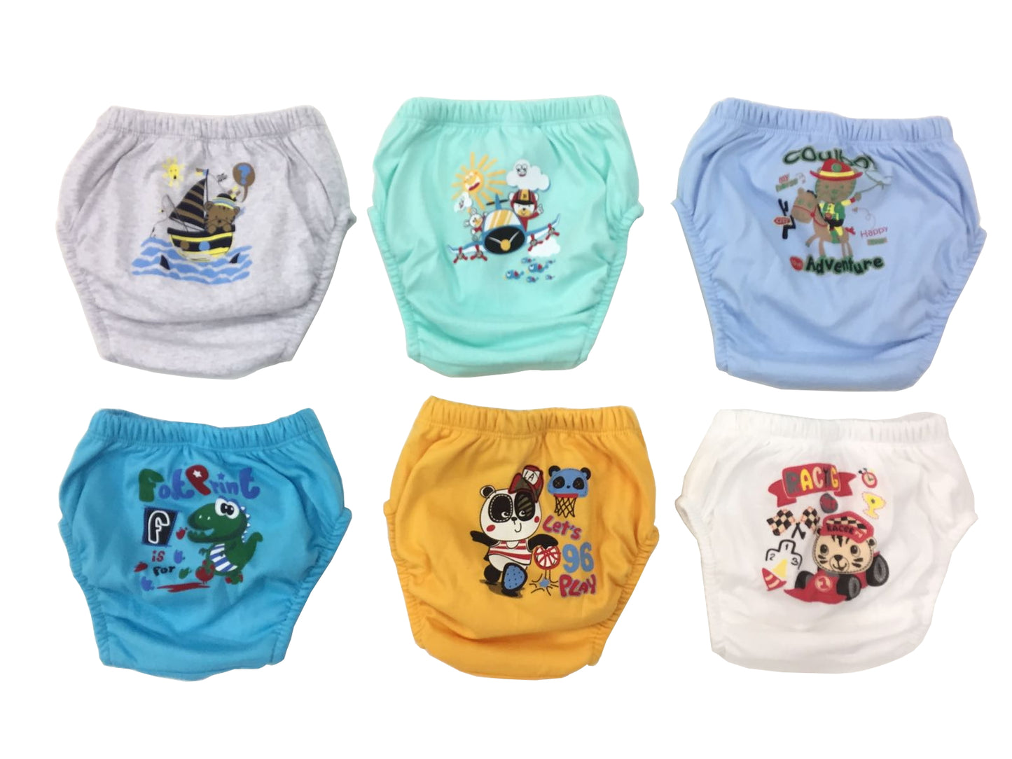 ADVENTURE Pack Waschbare Trainerhosen - Trainingswindel | Lernwindel | Toilettentrainerhose | Baby T