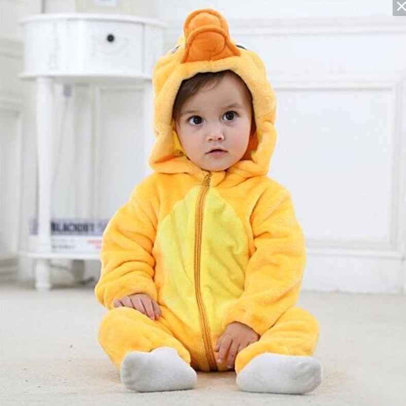 ENTE Karneval KOSTÜM KLEIN KINDER Karneval Fasching Party Baby Tier