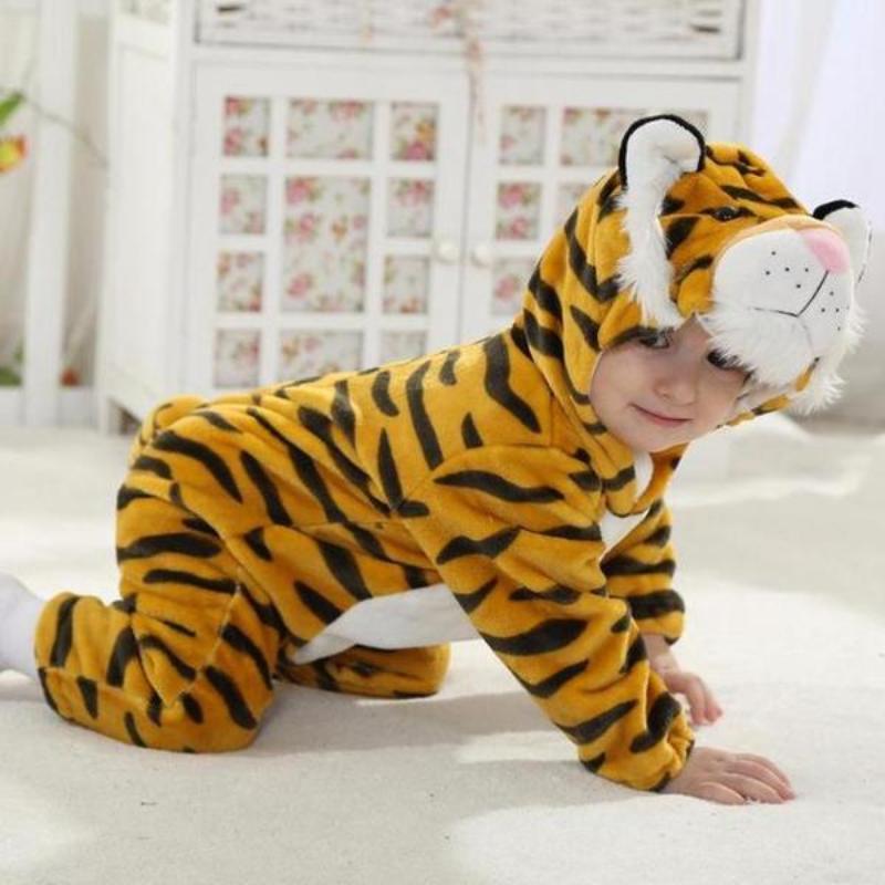 TIGER Karneval KOSTÜM KLEIN KINDER Karneval Fasching Party Baby Tier