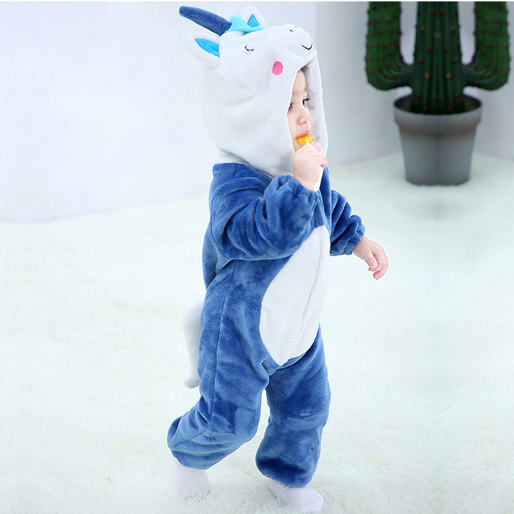 EINHORN Boy Karneval KOSTÜM KLEIN KINDER Karneval Fasching Party Baby Tier