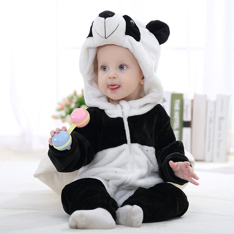 PANDA Karneval KOSTÜM KLEIN KINDER Karneval Fasching Party Baby Tier