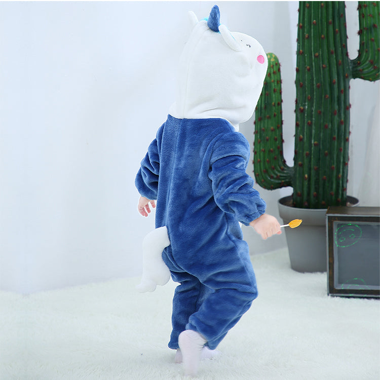 EINHORN Boy Karneval KOSTÜM KLEIN KINDER Karneval Fasching Party Baby Tier