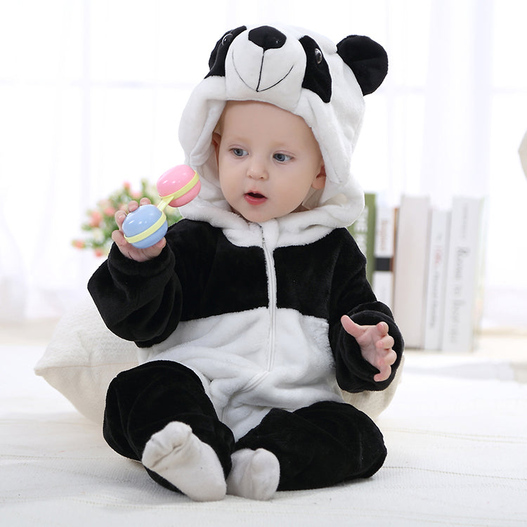 PANDA Karneval KOSTÜM KLEIN KINDER Karneval Fasching Party Baby Tier