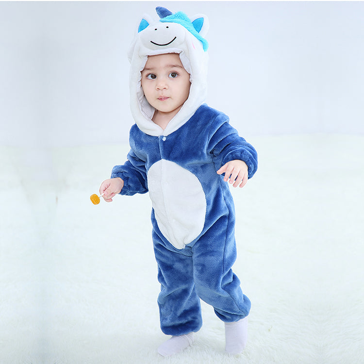 EINHORN Boy Karneval KOSTÜM KLEIN KINDER Karneval Fasching Party Baby Tier