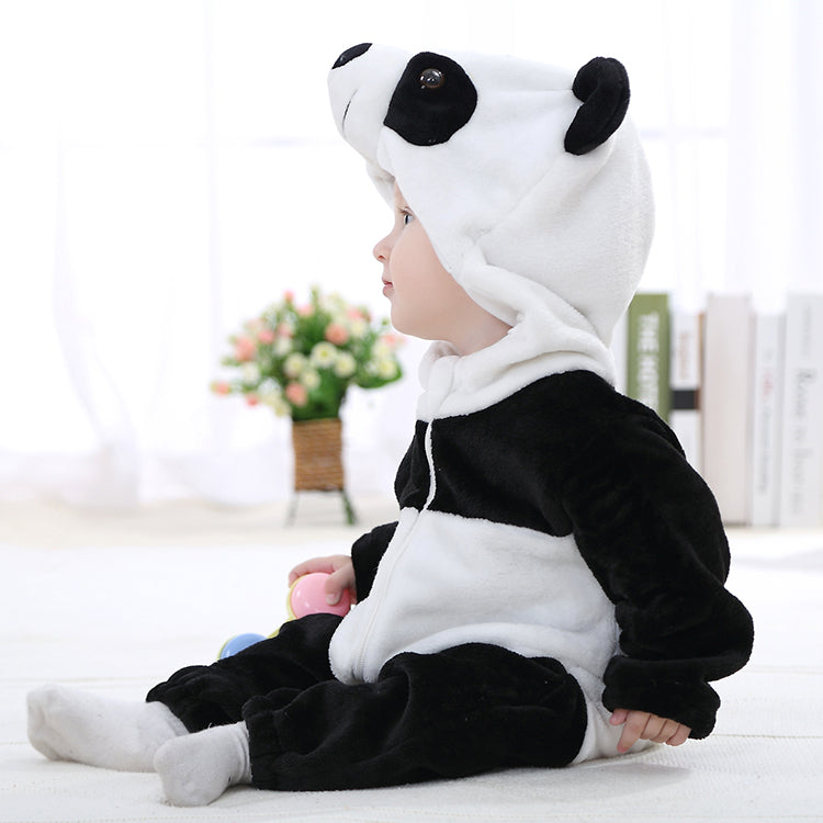 PANDA Karneval KOSTÜM KLEIN KINDER Karneval Fasching Party Baby Tier
