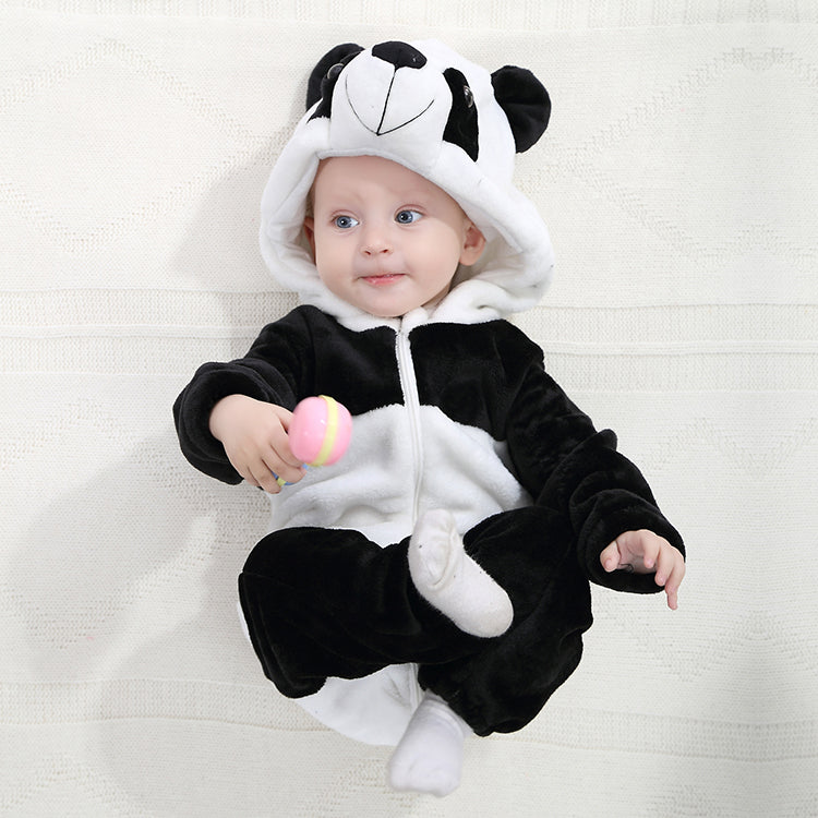 PANDA Karneval KOSTÜM KLEIN KINDER Karneval Fasching Party Baby Tier
