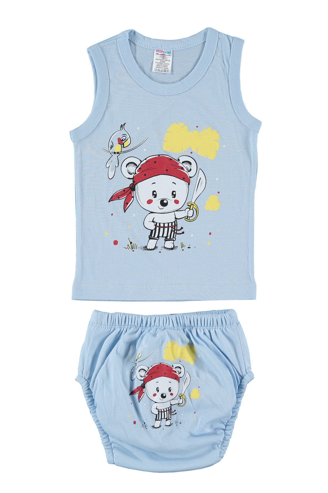 OZYOL Trainerhose Unterhemd Set für Toilettentraining Töpfchentraining - Wiederverwendbare Kleinkinder Windelhosen Lernwindeln Trainerwindeln Baby Unterwäsche