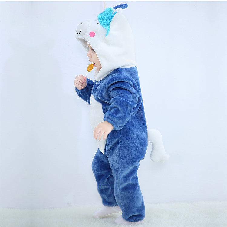 EINHORN Boy Karneval KOSTÜM KLEIN KINDER Karneval Fasching Party Baby Tier