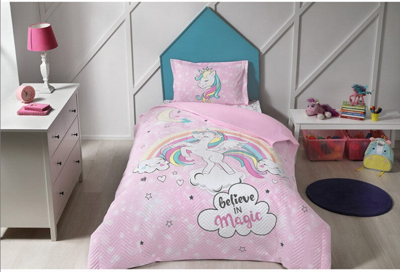 Bettbezug Bettwäsche Unicorn 180 x 230